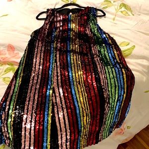 Torrid sequin dress size 00. Excellent used condition.